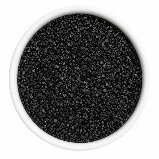 Black Coarse Sugar Crystals