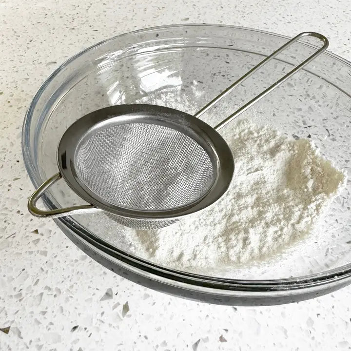 Flour Sifter 3" Stainless Steel