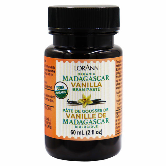 Organic Madagascar Vanilla Bean Paste 2 Oz