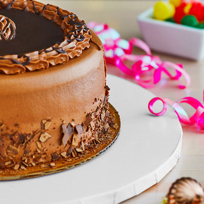 Enjay White Round Cake Drum 1/2 Inch Thick