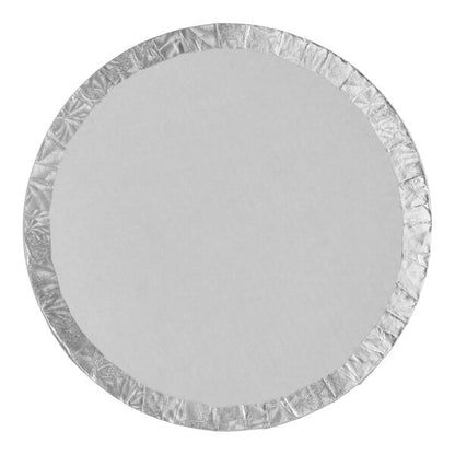 Enjay Silver Round Cake Drum 1/2 Inch Thick