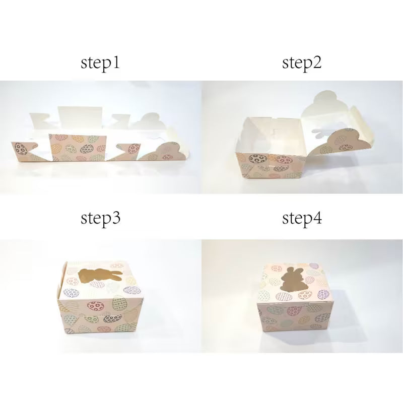Easter Cookie Box Assortment 4 Count 4x4x2.5