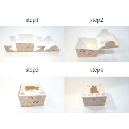 Easter Cookie Box Assortment 4 Count 4x4x2.5