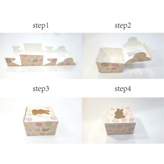 Easter Cookie Box Assortment 4 Count 4x4x2.5