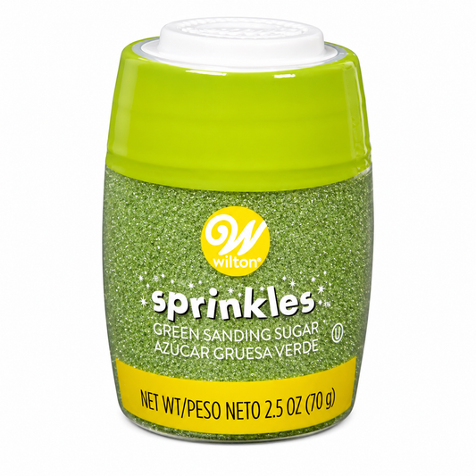 Wilton Light Green Sanding Sugar 2.5oz
