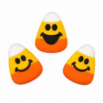 Candy Corn Royal Icing Decorations - 6 Count