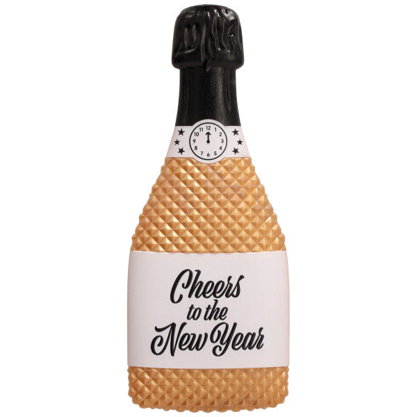 New Years Eve Champagne Bottle Cake Topper