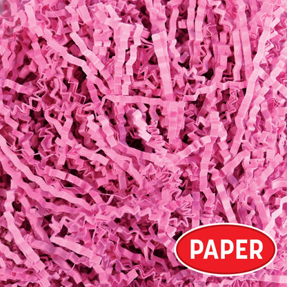 Light Pink Crinkle Paper Shreds 2 oz Bag