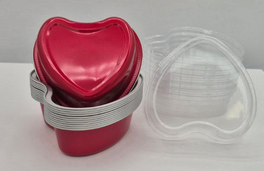 Heart Tin Red 12 Count