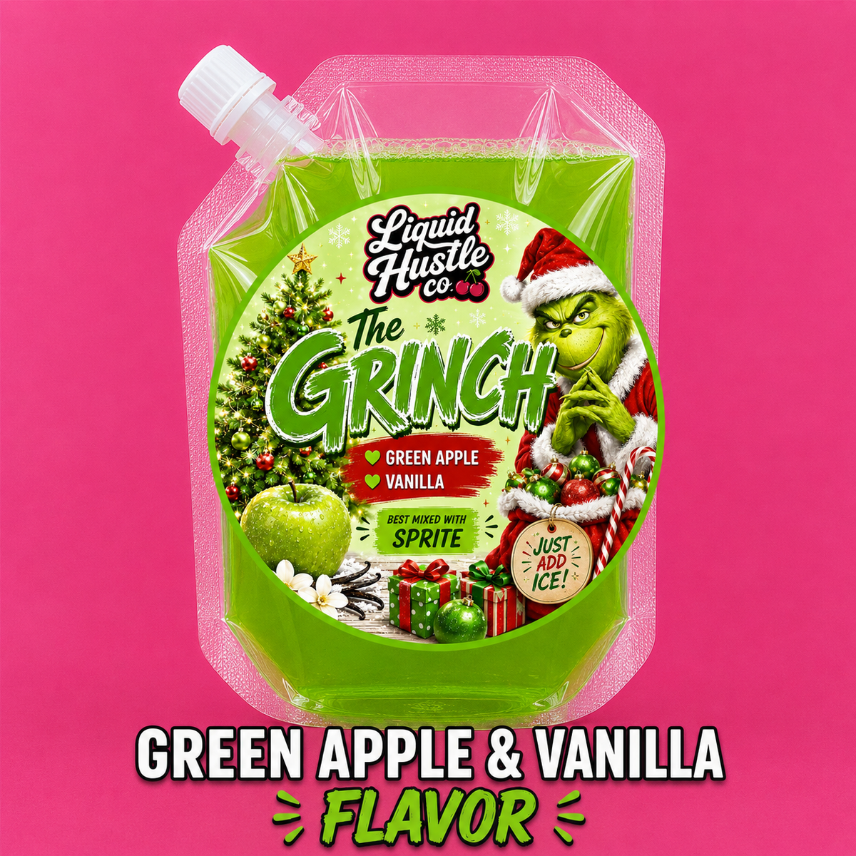 The Grinch Dirty Soda Packet— 2oz
