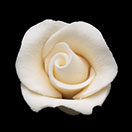 Gum Paste Rosebud 1in White 6-Count