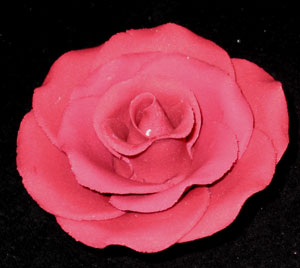Edible Decorations Rose Burgundy Xl