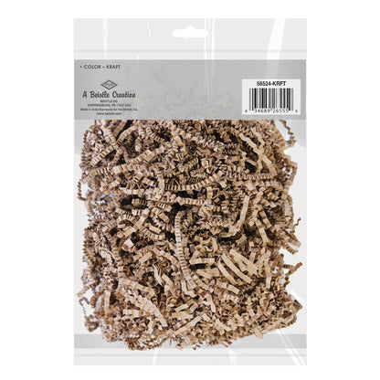 Kraft Crinkle Paper Shreds 2 oz Bag