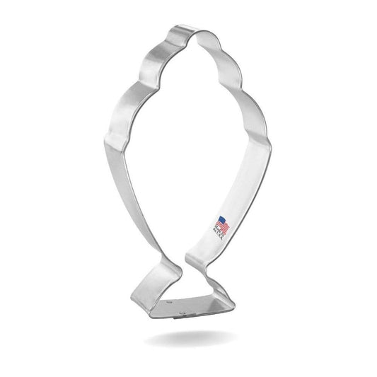 Ice Cream Sundae Cookie Cutter 5 in