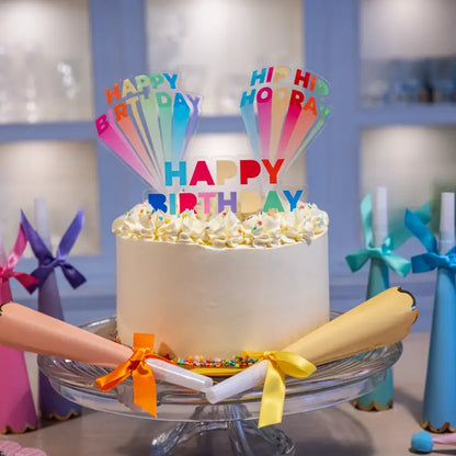 Happy Birthday Cake Topper