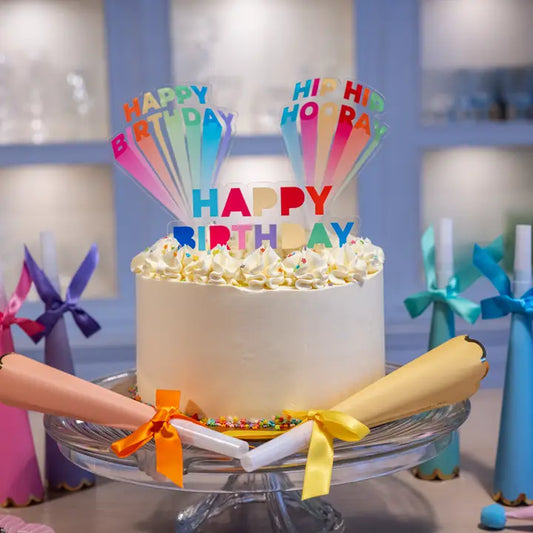 Happy Birthday Cake Topper