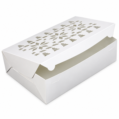 Christmas Sweater Window Cookie Box – 14 x 10 x 4 Inch