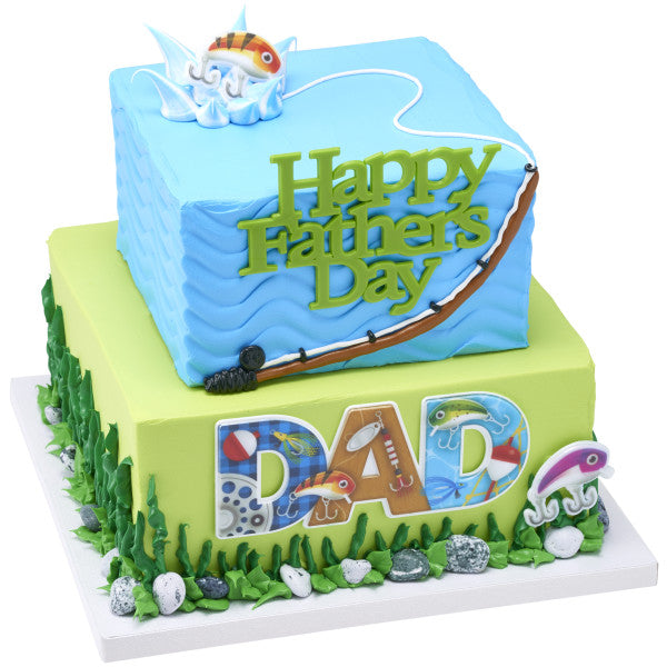 Christmas Gifts Cupcake Toppers 6 Count