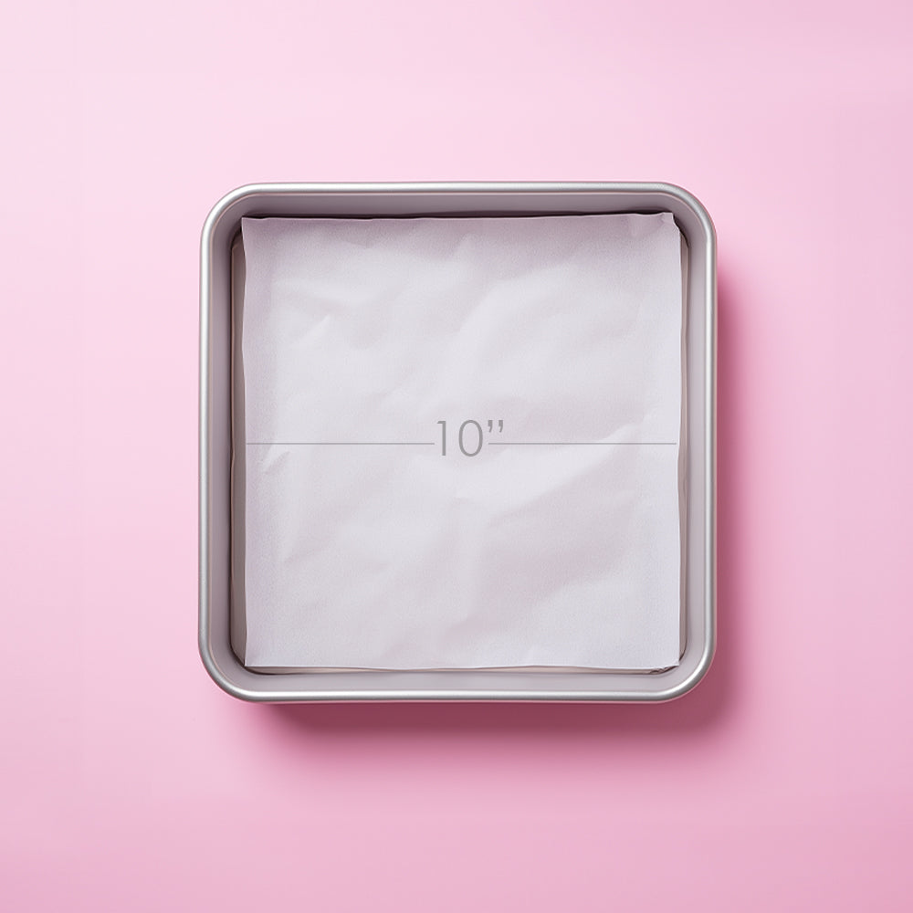 Pre-cut Baking Paper 10" Square (Pack of 25)