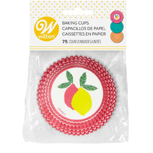 Cupcake Liners Standard Lemon 75-Count
