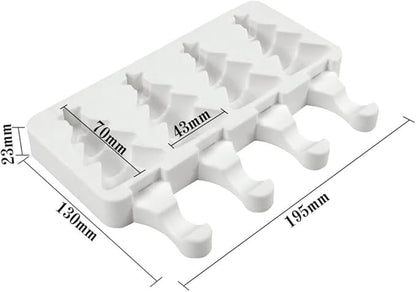 Christmas Tree Cakesicle Mold 4 Cavity
