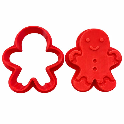 Gingerbread Man Cake Pop Cutter and Embosser Set