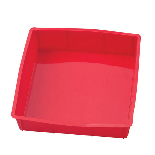 Mrs. Anderson's Silicone Square Baking Pan 9 Inch Nonstick Cake Pan
