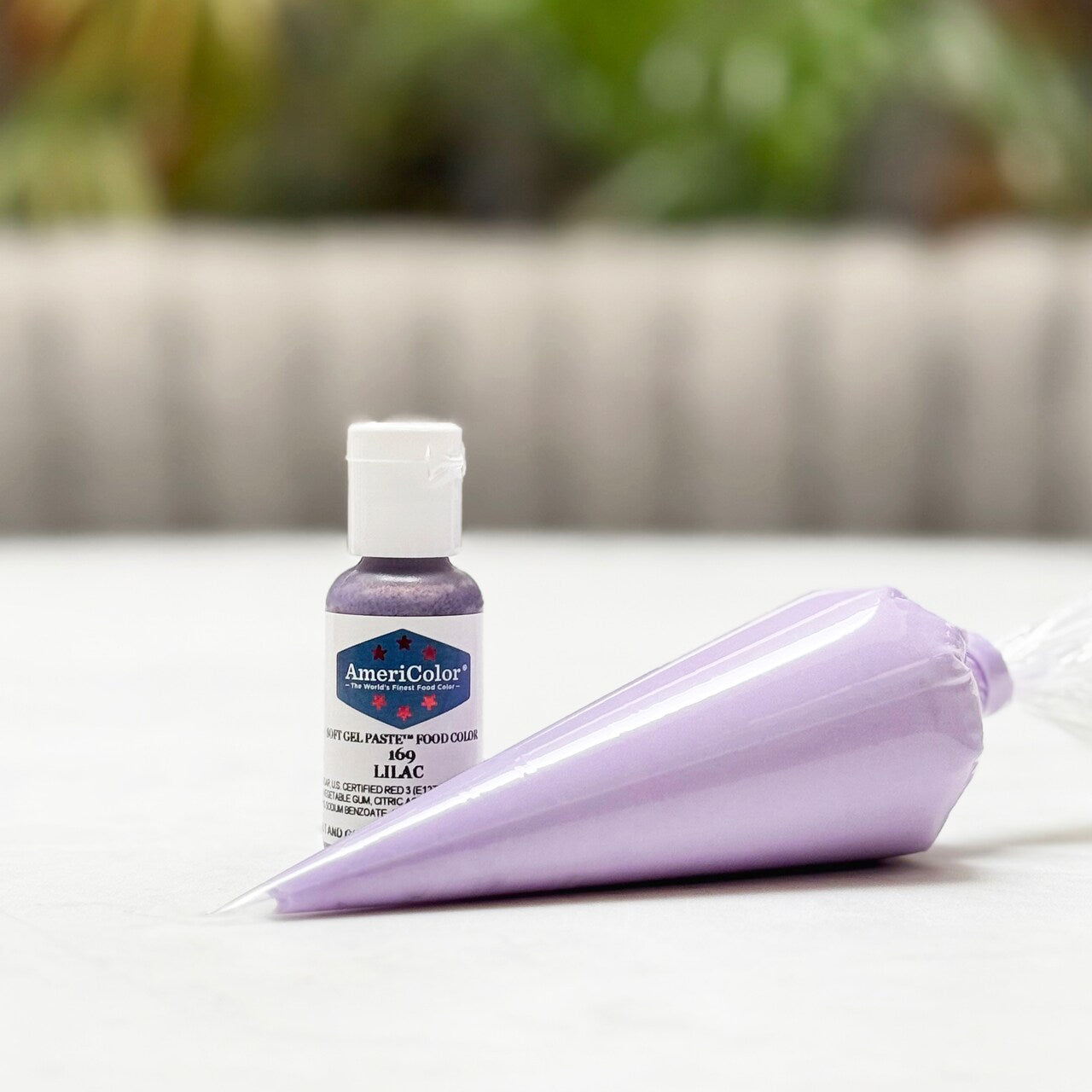 Americolor Soft Gel Paste Food Coloring .75 Lilac