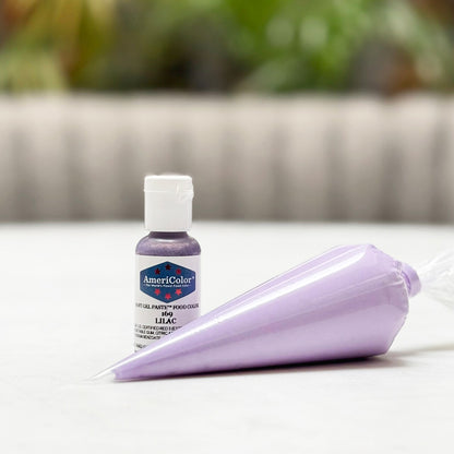 Americolor Soft Gel Paste Food Coloring .75 Lilac