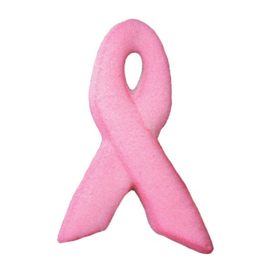 Edible Decorations Pink Ribbon Sugars 1 1/2in 6-Count