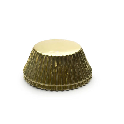 Cupcake Liners Standard Gold Foil 32-Count