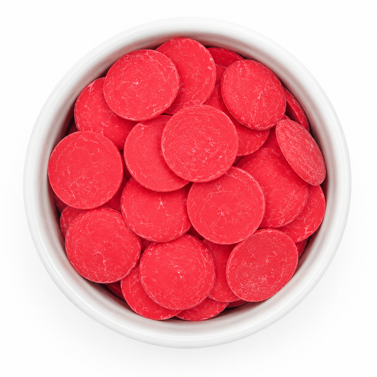 Merckens Chocolate Wafers - Red
