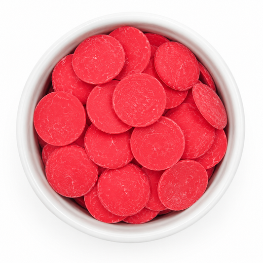 Merckens Chocolate Wafers - Red