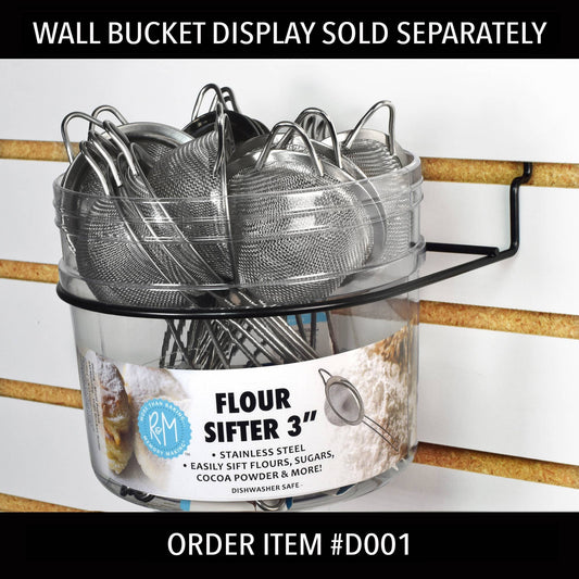 Wall Bucket Refill Flour Sifter 3" /16