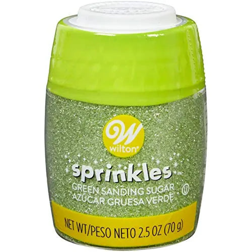 Wilton Light Green Sanding Sugar 2.5oz