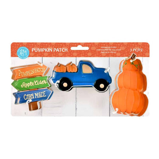 Pumpkin Patch 3pc Cookie Cutter Set