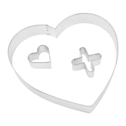 Valentines Tic Tac Toe Cookie Cutter Set 3 pc