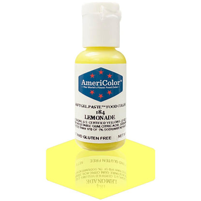 Americolor Soft Gel Paste Food Coloring .75 Lemonade