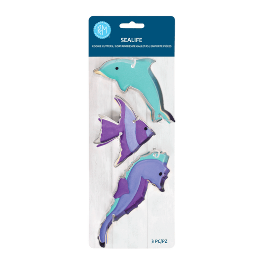 Sea Life 3pc Cookie Cutter Set