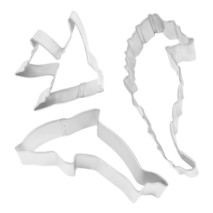 Sea Life 3pc Cookie Cutter Set