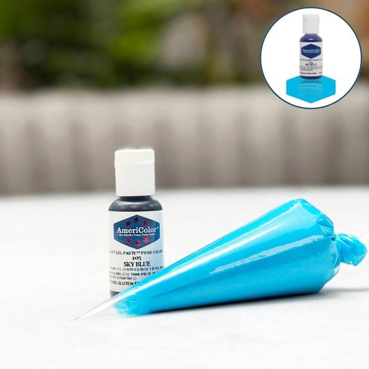 Americolor Soft Gel Paste Food Coloring .75 Sky Blue