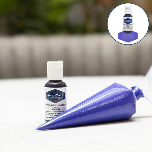 Americolor Soft Gel Paste Food Coloring .75 Violet
