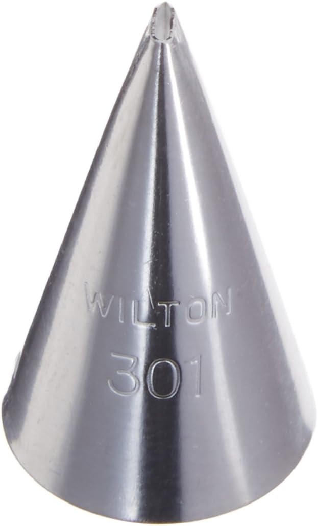 Oval Dots, Petals & Smooth Detail Piping Tip – Wilton #301