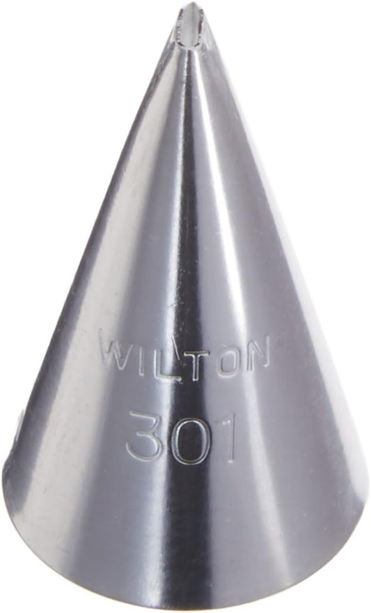 Oval Dots, Petals & Smooth Detail Piping Tip – Wilton #301