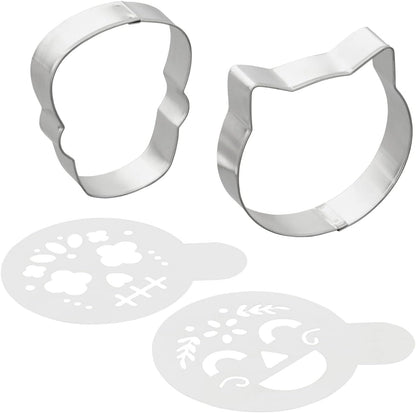 Cat & Skull Cookie Cutter Set
