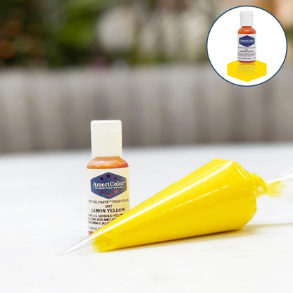 Americolor Soft Gel Paste Food Coloring .75 Lemon Yellow