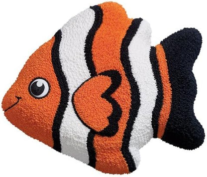 Wilton Tropical Fish Cake Pan 2006 Aluminum New w/ Insert Clown fish Vintage