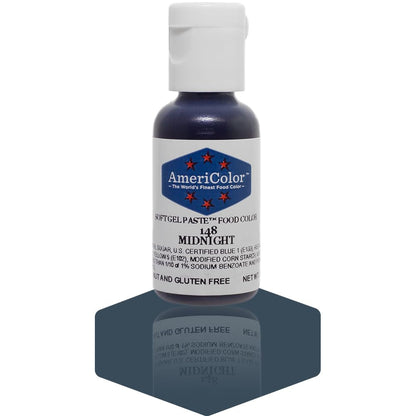 Americolor Soft Gel Paste Food Coloring .75 Midnight