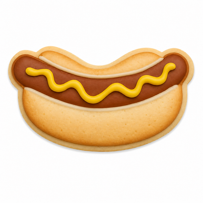 Hot Dog Cookie Cutter 4.25 inch
