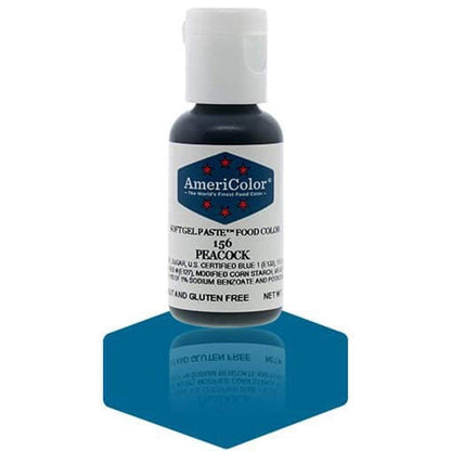 Americolor Soft Gel Paste Food Coloring .75 Peacock